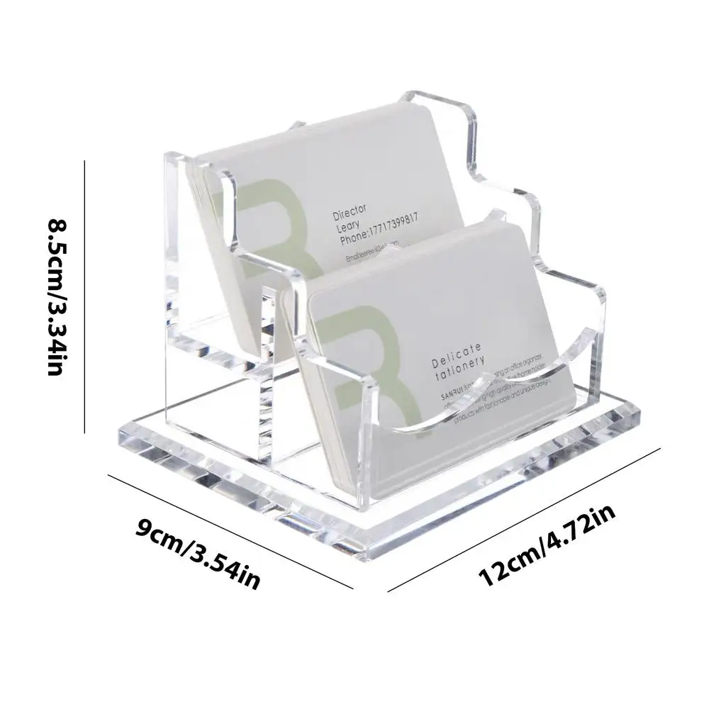 Description Picture 6 of itemAcrylic Business Card Holders Business Cards Display Holders Stand Clear Acrylic Business Card Display Stand Vertical Business