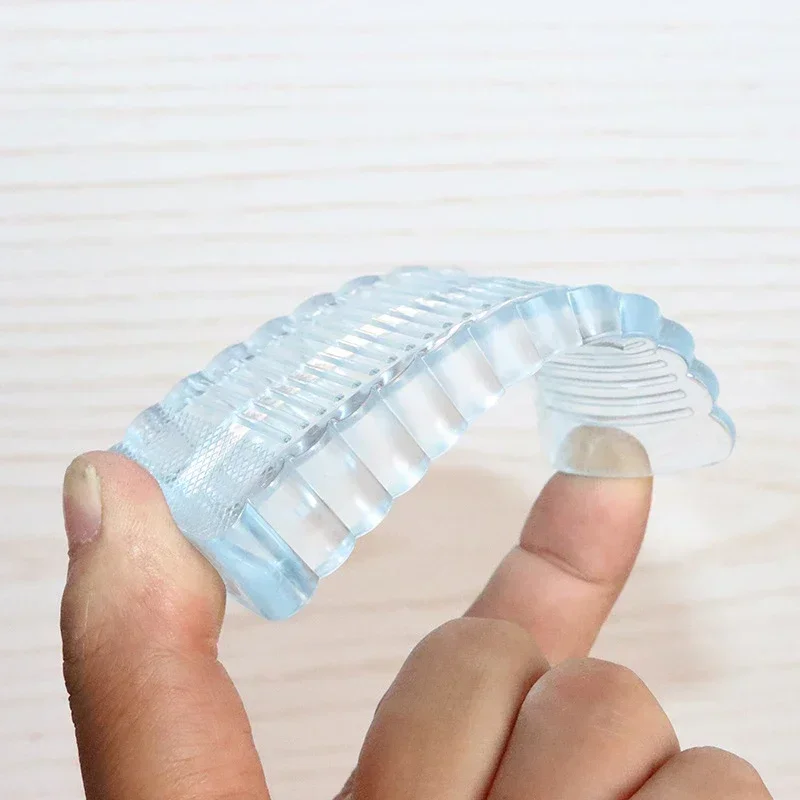 Door Stopper Silicone Door Stop Wedge Safety Stoppers Reusable Shock Absorbent Home Office Anti-Folder Hand Anti-collision Stop