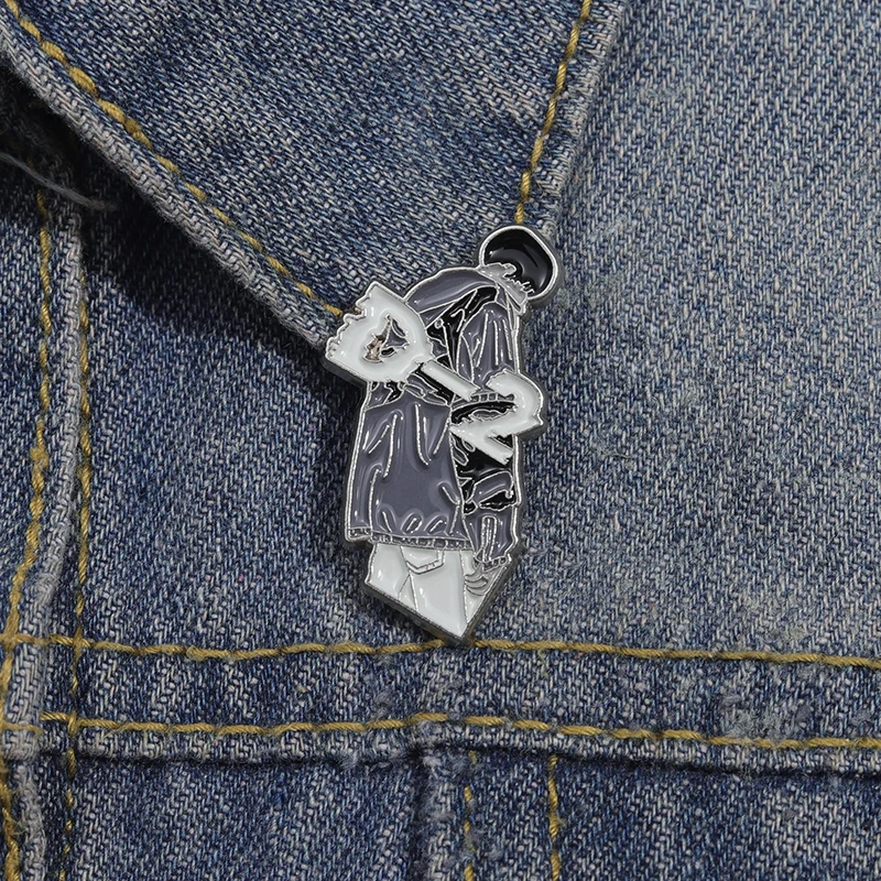 Beliebte Musik Boy Band Abzeichen Emaille Pins Koreanische Hip Hop Gruppe Musik Song Metall Brosche Rucksack Revers Abzeichen Schmuck Fans Geschenke – Detail 9