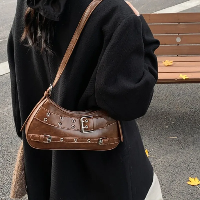 Borsa sottobraccio stile abbigliamento da lavoro alla moda Nuova borsa a tracolla singola a spalla singola di alta qualità alla moda Borsa quadrata piccola per pendolarismo - immagine 2