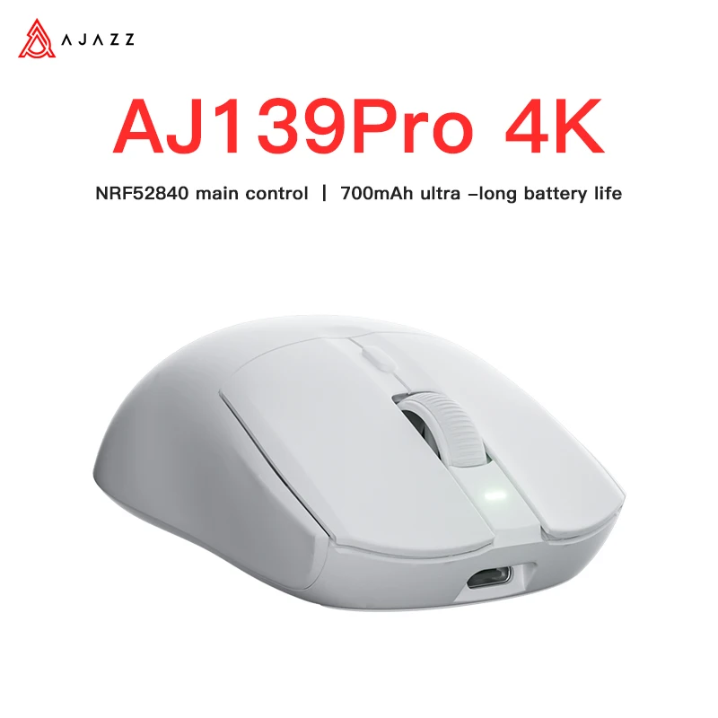 Новая беспроводная мышь Ajazz AJ139PRO 4K, 4000 Гц, 26000dpi (art.: 3920c3ecd3356) - 3920c3ecd3356