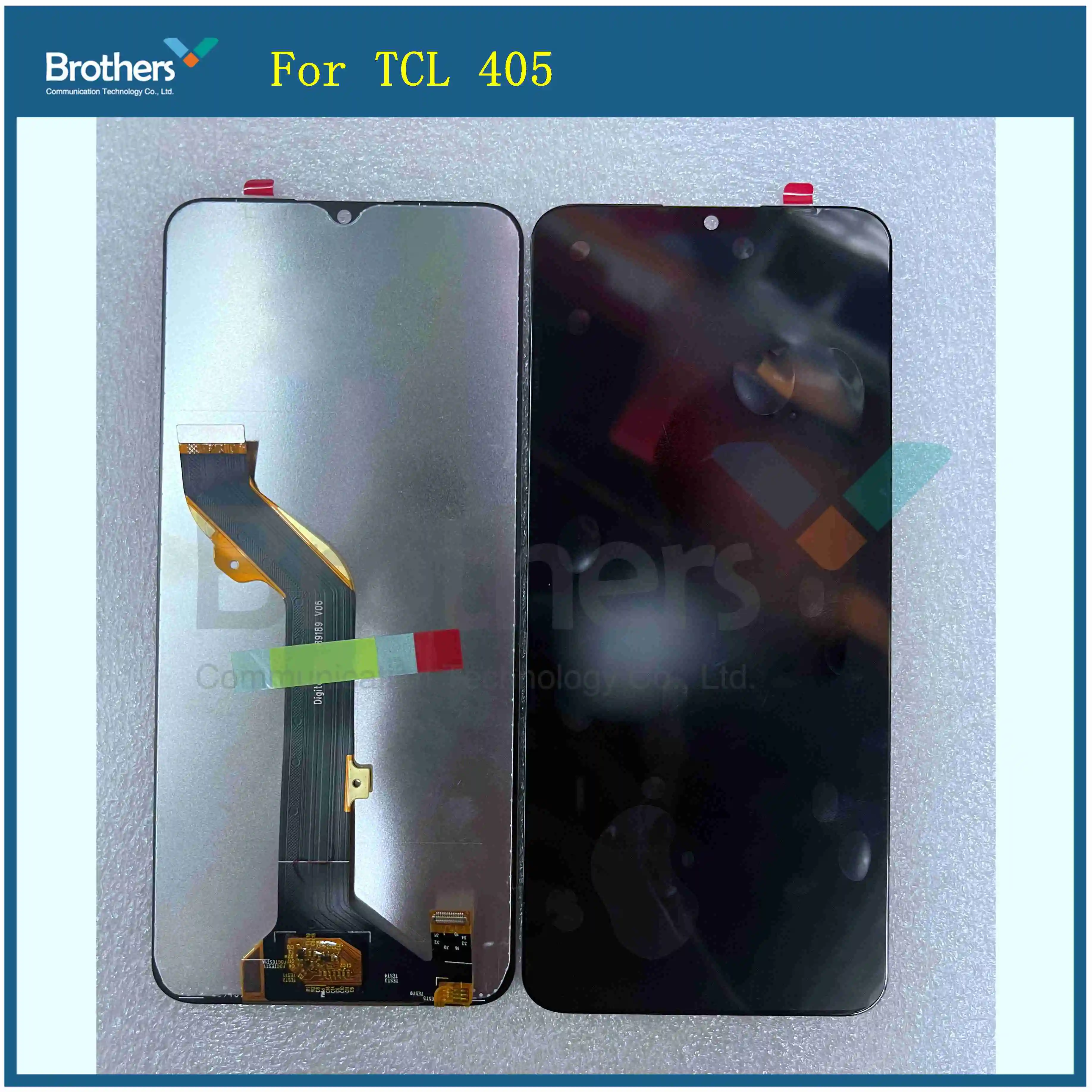 Display Lcd Da 6.6 "Per Tcl 408 40R 405 T507U T506D T771K T771K1 T771H T771A Touch Screen Assembly Digitizer Parti Di Ricambio