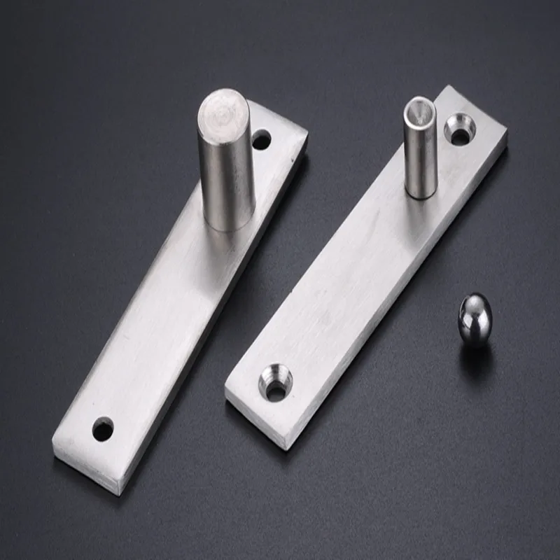 Stainless Steel Hinges Door Hinges 360 Degree Stainless Steel Pivot Heavy Rotating Shaft Wooden Door Hinge Shaft Murphy Positioning Door Hidden