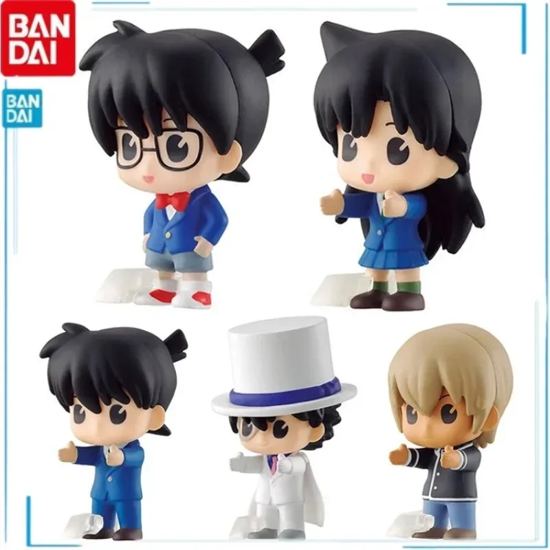 

Genuine Stock BANDAI Detective Conan Conan Edogawa Jimmy Kudo Gashapon Action Figures Model Collection Hobby Gifts Toys