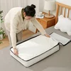 Storage Bag Clothes Large Storage Boxes for Suit Coat Quilt Clothing Multifunctional Translucent Dust-proof Organizer Bedroom 2