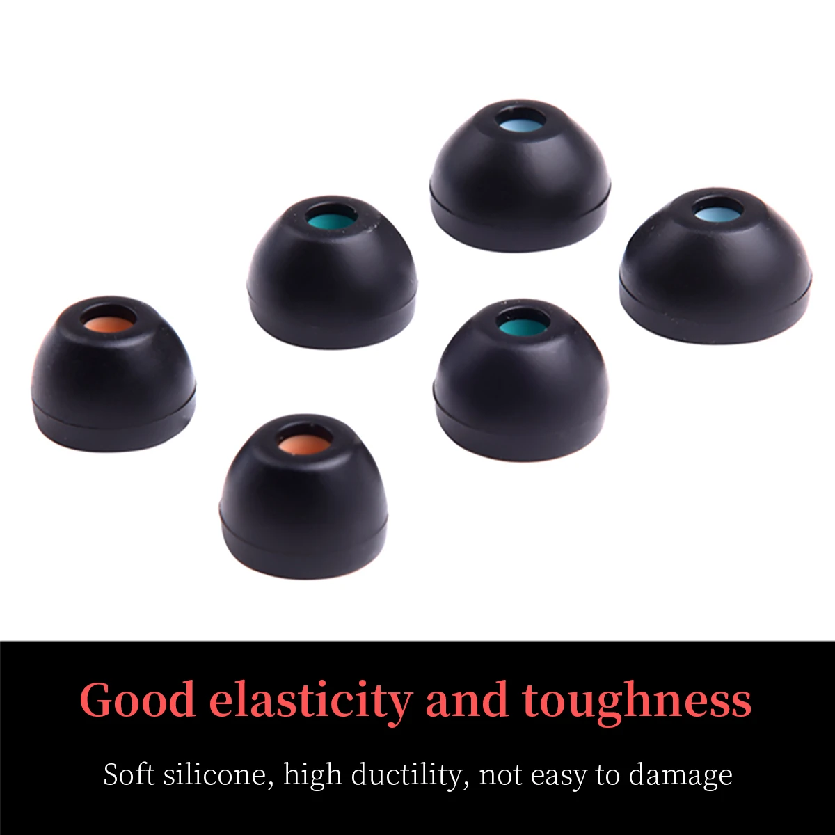 Silicone Ear Tips for Sony WF-1000XM4 Eartips WF-1000XM3 True Wireless Earbuds Tips Earplugs Earphone Silicone Case Ear Cap 6pcs