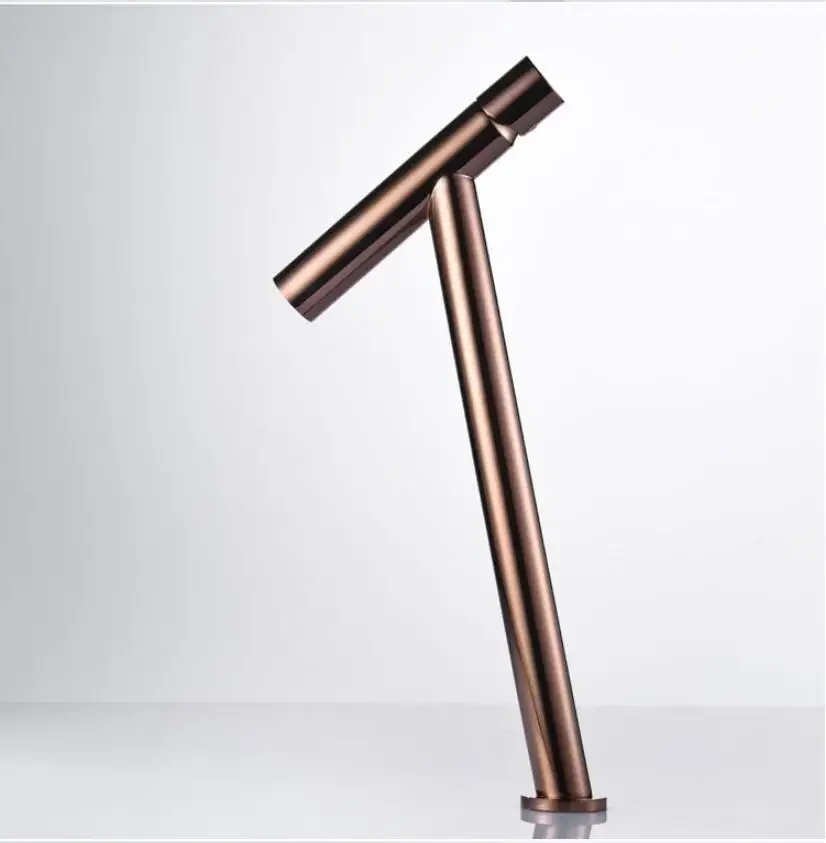 Description Picture 4 of itemRose Gold Basin Faucet Hot&Cold Sink Mixer Bathroom Tap Brass /Mixer Black Crane Wash