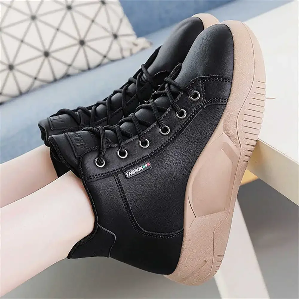 Scarpe Da Donna Antiscivolo Scollate Stivali Primaverili Autunnali Da Donna Di Grandi Dimensioni Scarpe Alte Sneakers Sport Luxus Shors All'Esterno