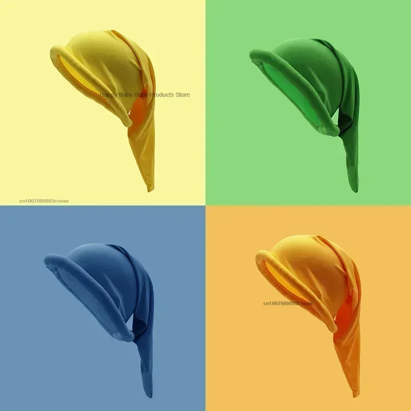 Bonnet Nain En Feutre Blanc – Chapeau Elfe, Gnome – Taille Unique Adulte – Pour Carnaval, Halloween, Fête à Thème