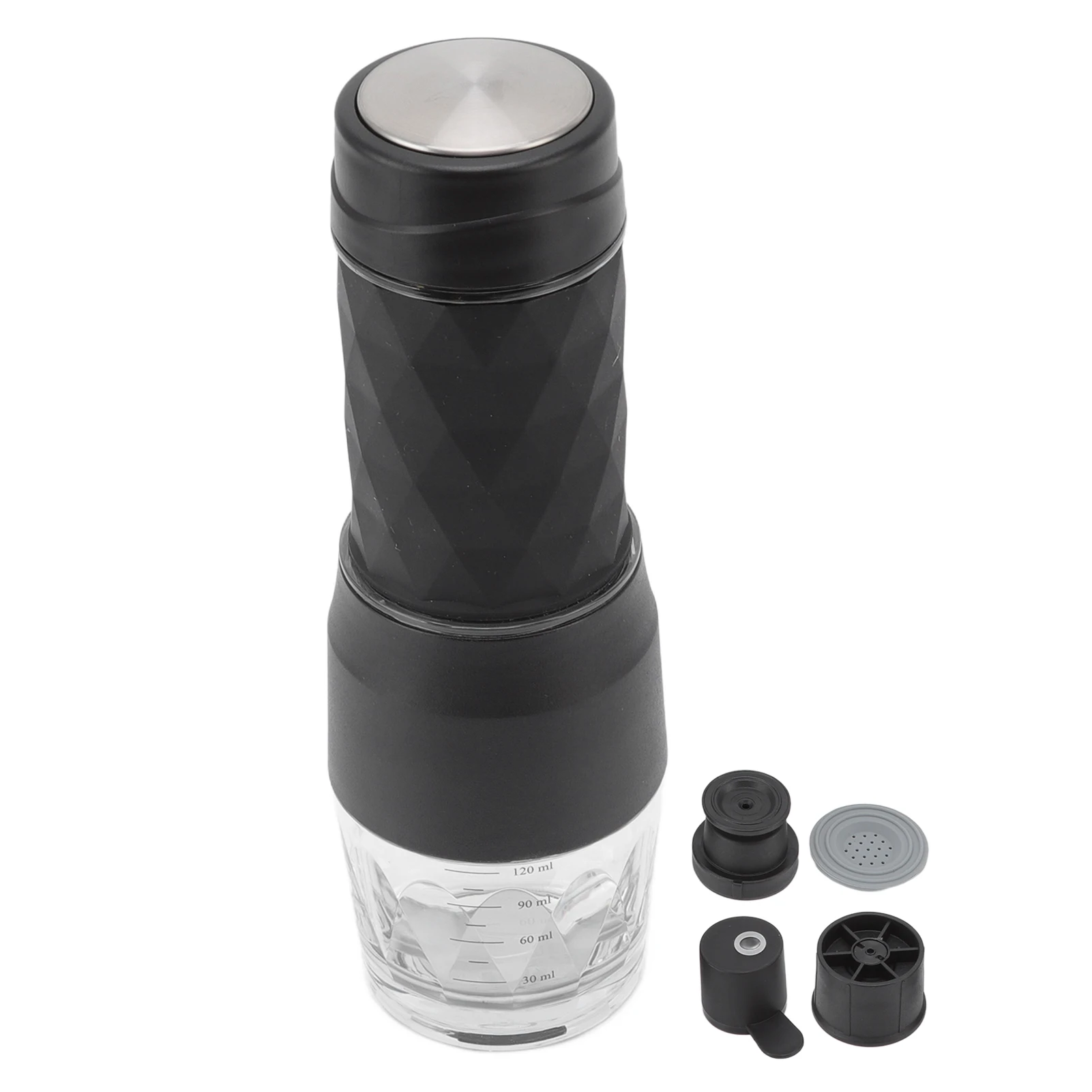 Coffee Capsule Maker Coffee Powder Maker Portable Hand Press Coffee Machine Mini Coffee Powder Capsule Maker Set for Outdoor Car 5
