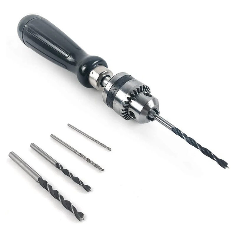 Pin Vise Hand Drill Bits, Mini Twist Drill Bits Set, For Woodworking