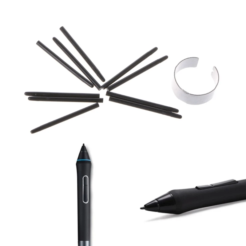 10 Pcs Graphic Drawing Pad Standard Pen Nibs Stylus For Wacom Intuos Bamboo Drawing Pen stylus pen touch pen replacement nibs
