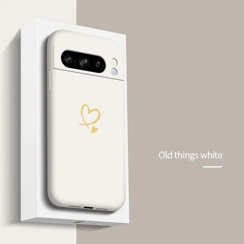 Hollow Heart Silicone Phone Case - Stylish Bracelet Design Cover