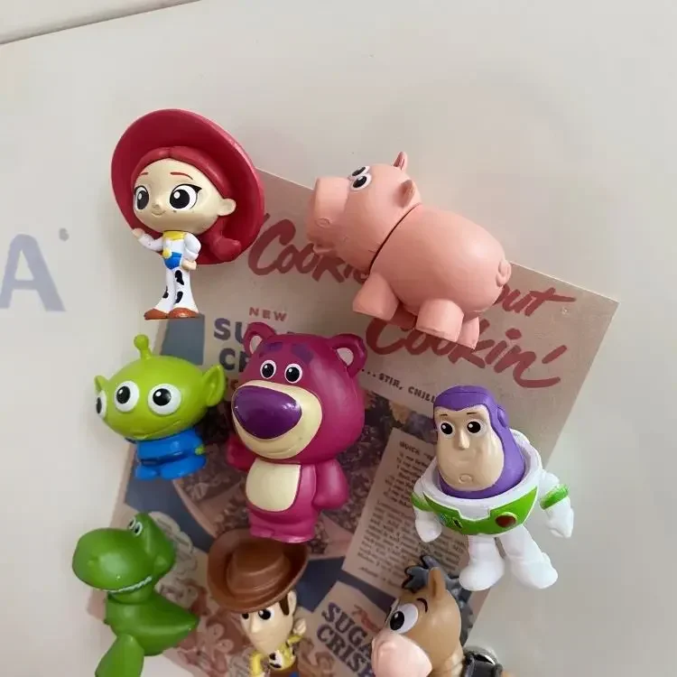 Disney Toy Story Fridge Magnet Busse Lightyear Furniture Decoration Woody Magnets Alien The Party Decorative Gift Cartoon