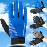 Cycling Gloves All Refer to MEN'S AND WOMEN'S Thin Breathable Touch Screen Outdoor Sports, Mountaineering, Fitness, Mountain Ice 1