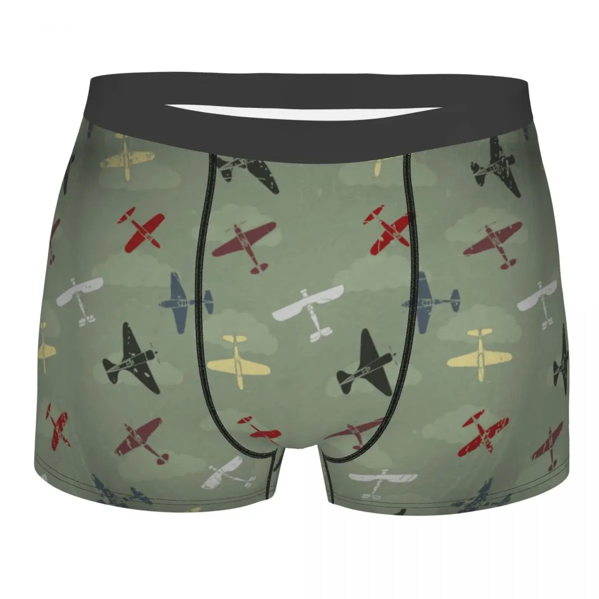 

Cartoon Planes Toy Men Underwear Childen Gift Boxer Briefs Shorts Panties Printed Soft Underpants for Male S-XXL