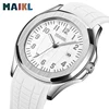 MAIKL Top Luxury Brand Male Quartz Watches Silicone strap Date Watch For Men Waterproof Sport Clock Male Relogio Masculino 2