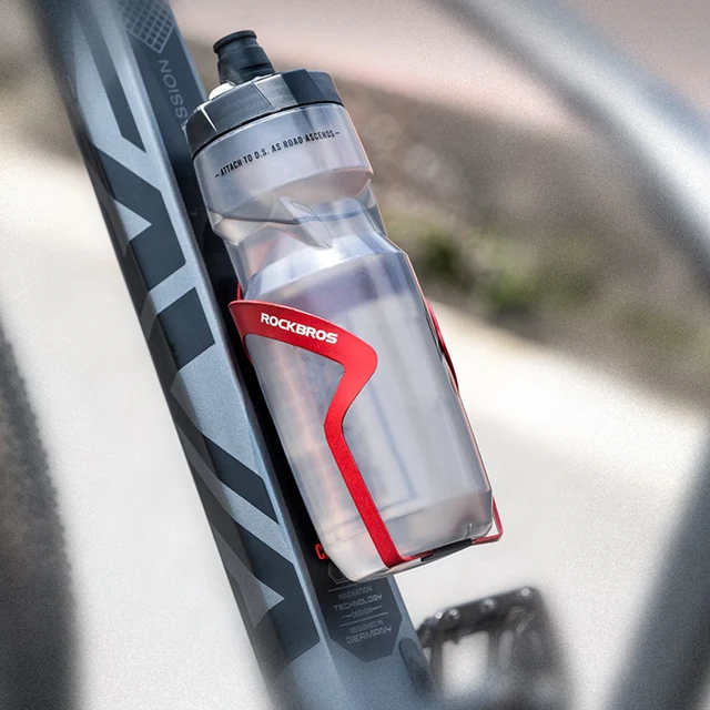 ROCKBROS Ultralight Aluminium Alloy Bicycle Bottle Cage Cycling Water Cup Frame MTB Road Cup Bracket Bike Kettle Frame Rack 6