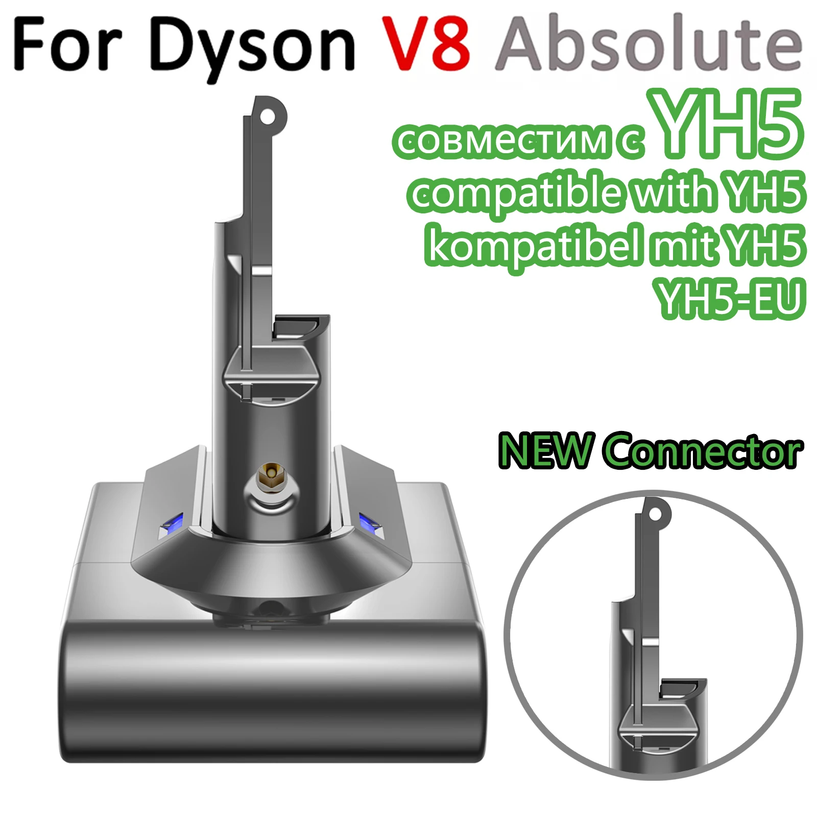 para Dyson v8 Yh5 Bateria Aspirador Absoluto para Dyson v8 Bateria v8 Sv10 Bateria Recarregável v8 Fluffy v8 Animal