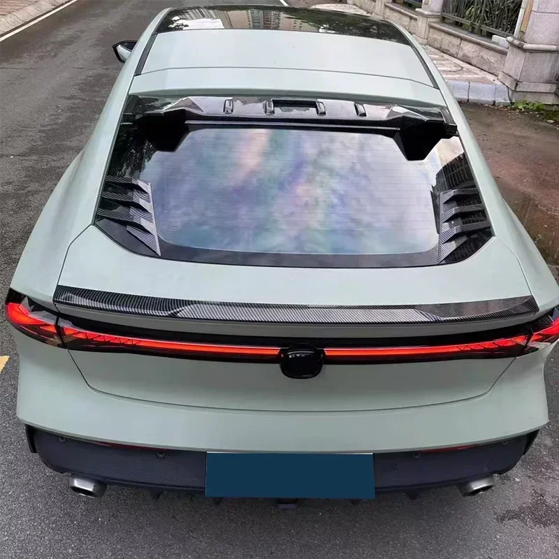 Rear Windshield Side Spoiler for CHANGAN UNI-V Exterior Decorative Rear Wing Carbon Paint Accessories car rear wing spoiler
