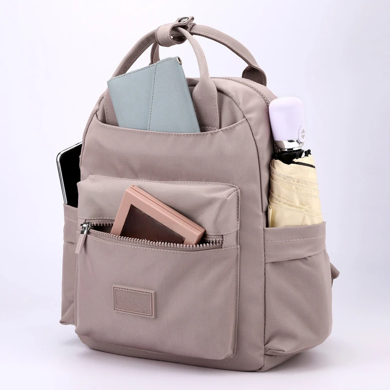 Fashion Women Backpacks Large Capacity Waterproof Nylon Comfortable Schoolbags Multifunctional Leisure Ladies Backpacks