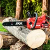 40V 14”Lightweight Chainsaw Kit with Tool-free Chain Tension & Auto Lubrication,Includes 2.5Ah Battery and Auto PWR Jump Charger 2