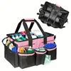 1pcs Multipurpose Cleaning Tool Organizer Bag Portable Crossbody Design Durable Oxford Fabric Storage Pouch for Home Car Travel 1