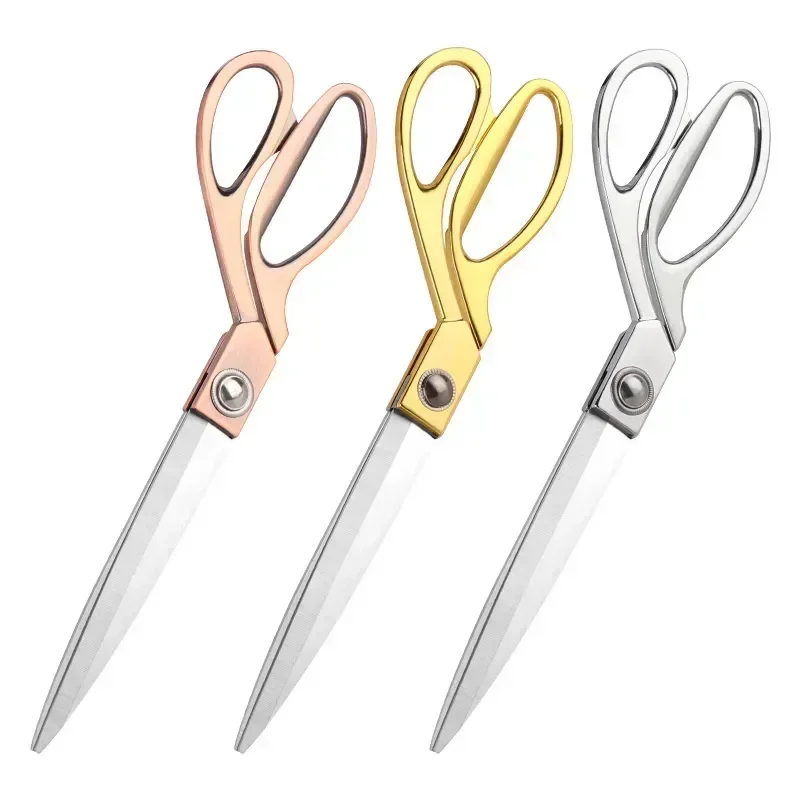 Shears Steel Tailor Tailor Scissors Stainless Fabric Professional Scissors Cutter DIY Needlework For Clothes Sewing Tool 2