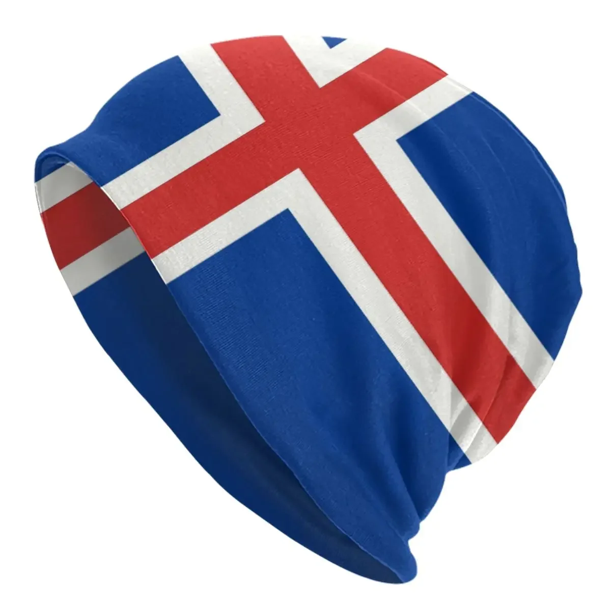 

Flag Of Iceland Bonnet Hats Hip Hop Knit Hat For Men Women Warm Winter Skullies Beanies Caps