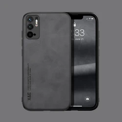 Luxury Sheepskin Leather Magnetic Shockproof Phone Case for Nova 7 Pro (Dark Grey)