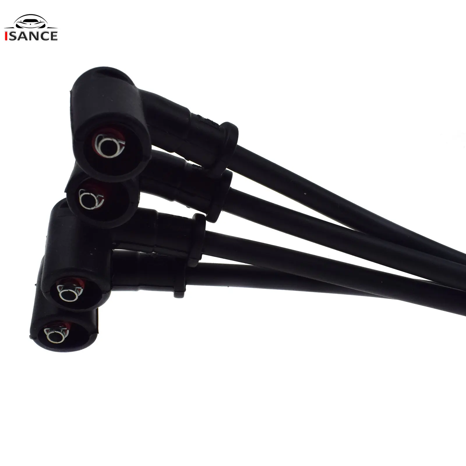 New Ignition Cable Plug Wires Wiring Set Black 68354541AA For Fiat Mobi 2017 2018 2019 2020 2021 683 545 41AA