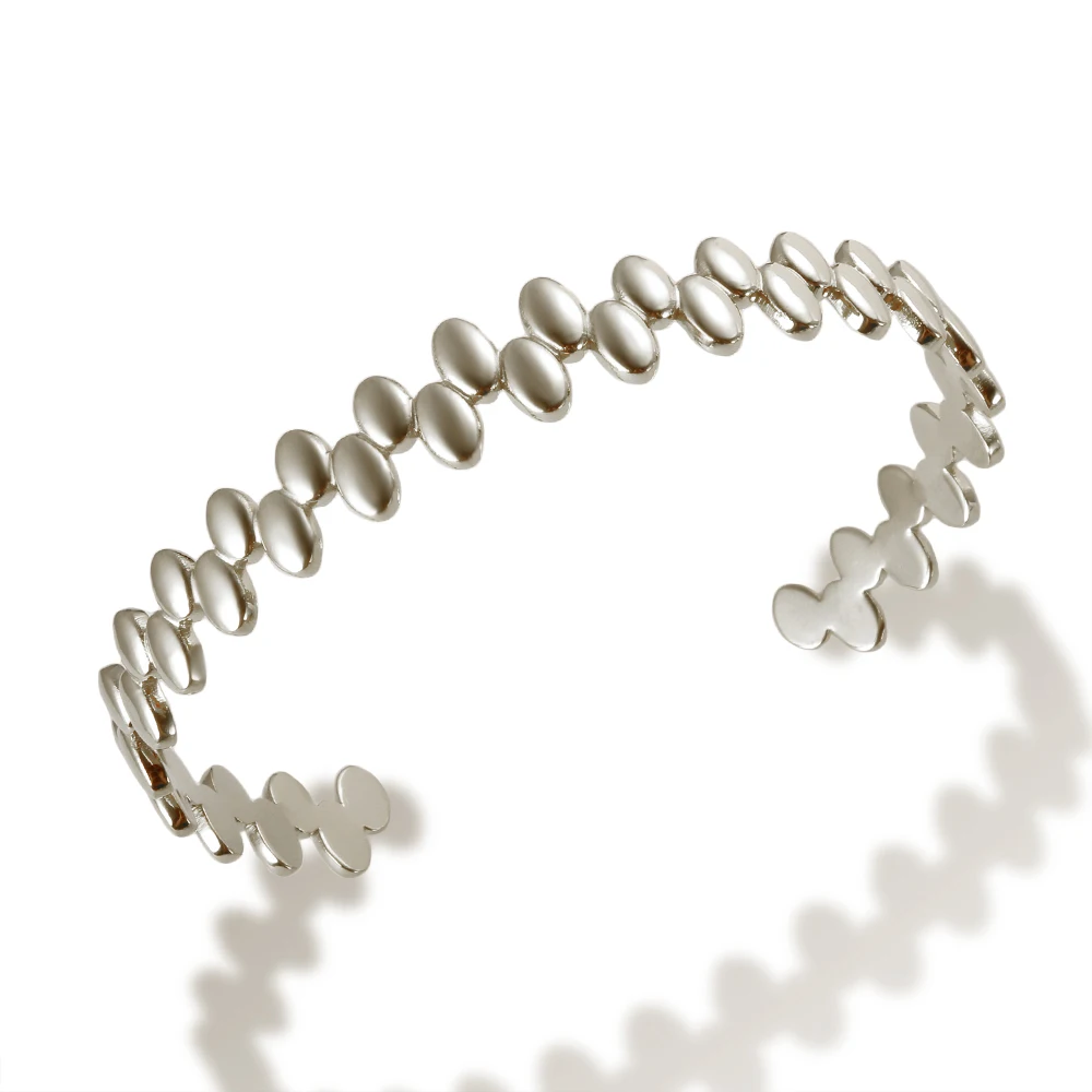 غير متناظرة أساور قابل للتعديل افتتاح أساور استانل...