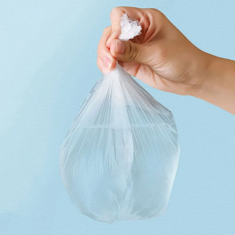 Mini Garbage Bag Household Thickened Small Desktop Garbage 5Roll 100Pcs Trash Bags Disposable Trash Bags Garbage Bags