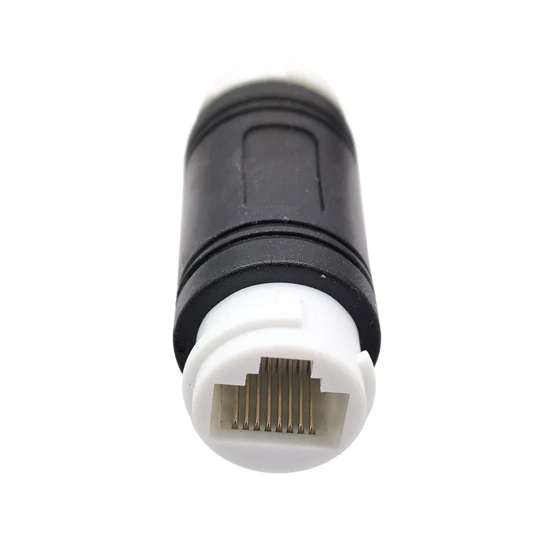 Network Connector Cable Connector 1Pcs RJ45 Docking Ethernet Network Straight-through Waterproof IP67 Header Outdoor Broadband