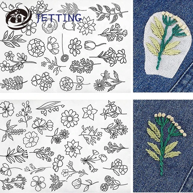 Embroidery Patch Stabilizer Pattern Supplies Paper Dissolving Water Soluble  Backing Dissolvable Tearable Stabilizer Embroidery - AliExpress