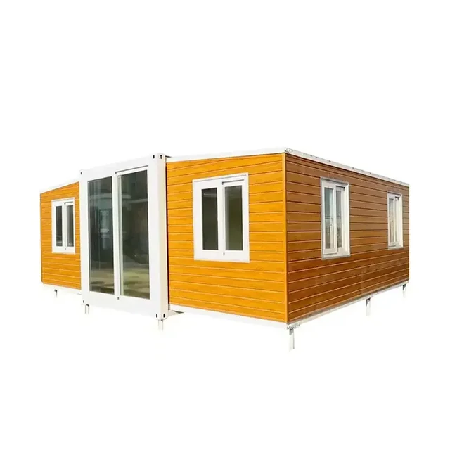 Eco Friendly Prefabricated Home Modular Villa Fireproof Rockwool Insulation Solar Ready Smart House Quick Build Residence 3