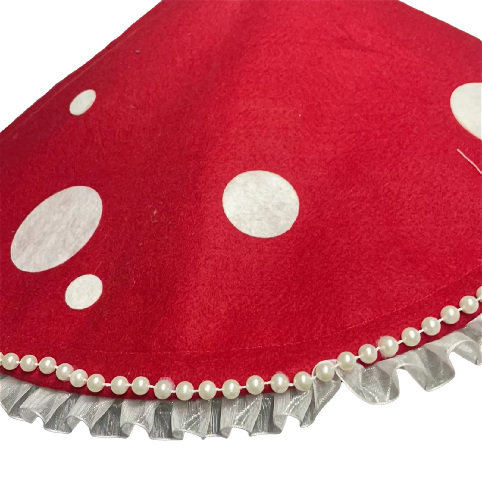 Mushroom Bud Hat Wool Beret Felt Hat Cap Head Cover for Masquerade for Halloween Adorkable Cartoon Headgear