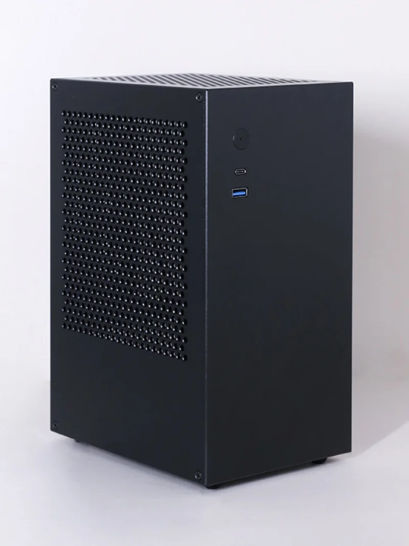 Bug-S1 미니 ITX 케이스 SFX 전원 공급 장치 컴팩트, 알루미늄 합금, 휴대용 맞춤형