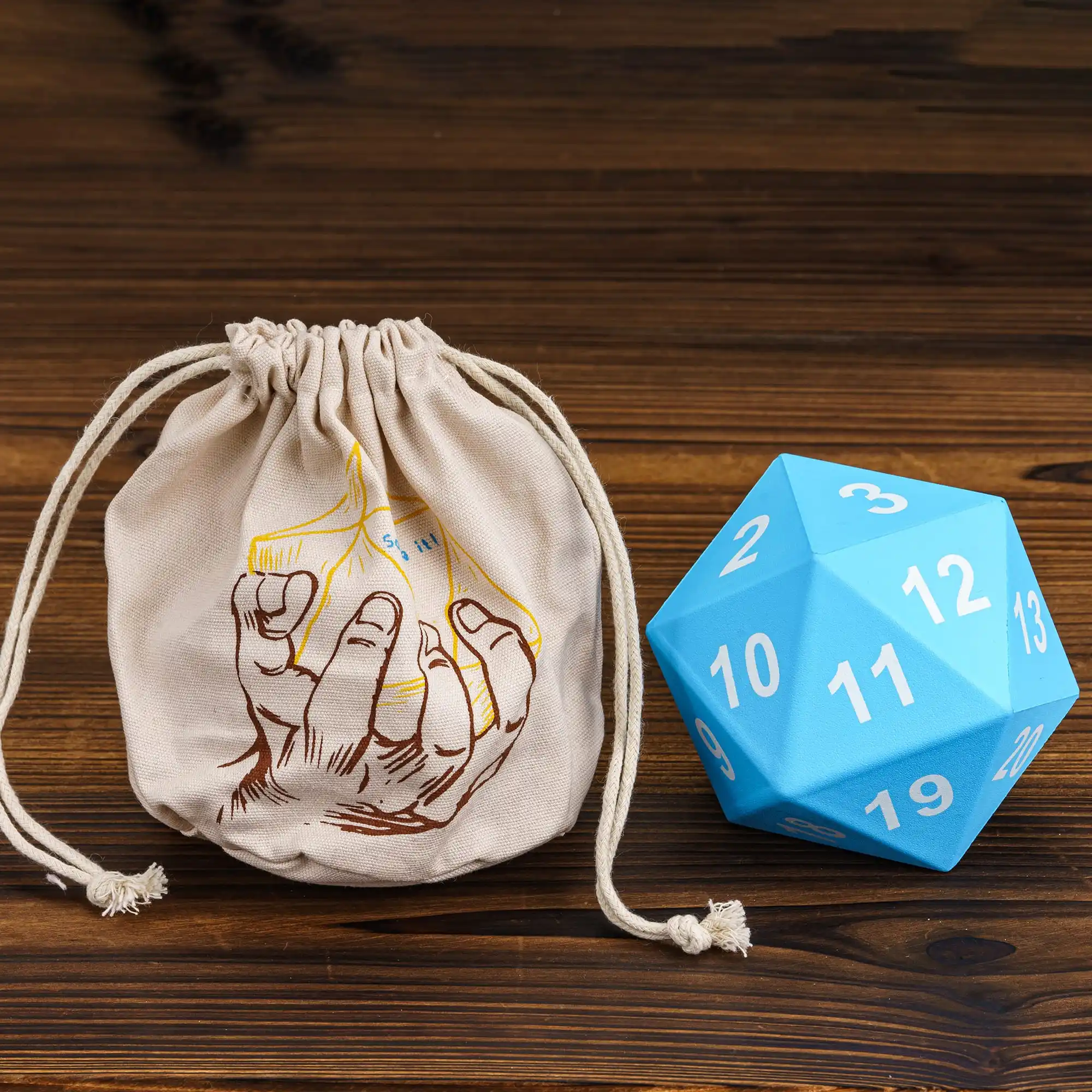 80MM Giant D20 Dice Foam Decompression 20 Sided Dice Elastic D20 Polyhedral for Bar Pub Club Party Relax Role Playing Games