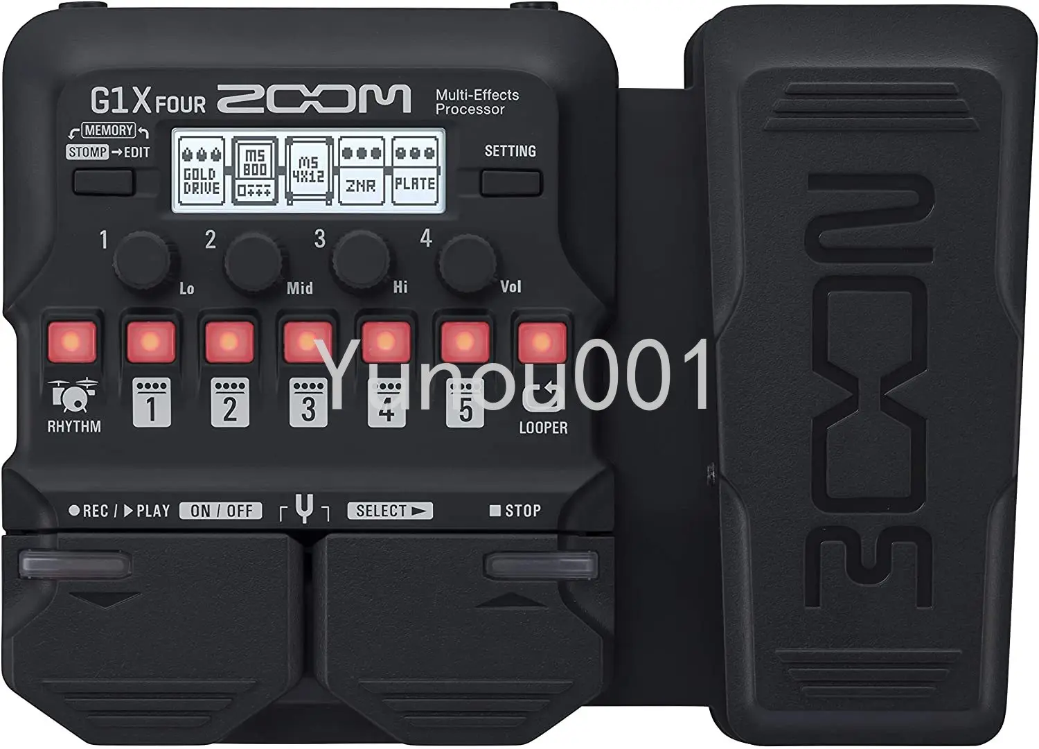 Zoom G1 Four G1X Processore Multieffetto A Quattro Chitarre Con Pedali Emoji