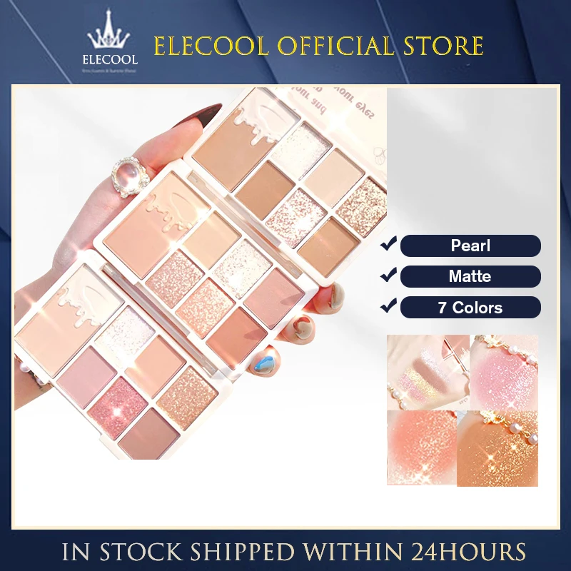 

Highly Pigmented Glamorous Eyeshadow Palette Waterproof And Long-lasting Dazzling Eyeshadow For Special Occasions Matte Shimmer