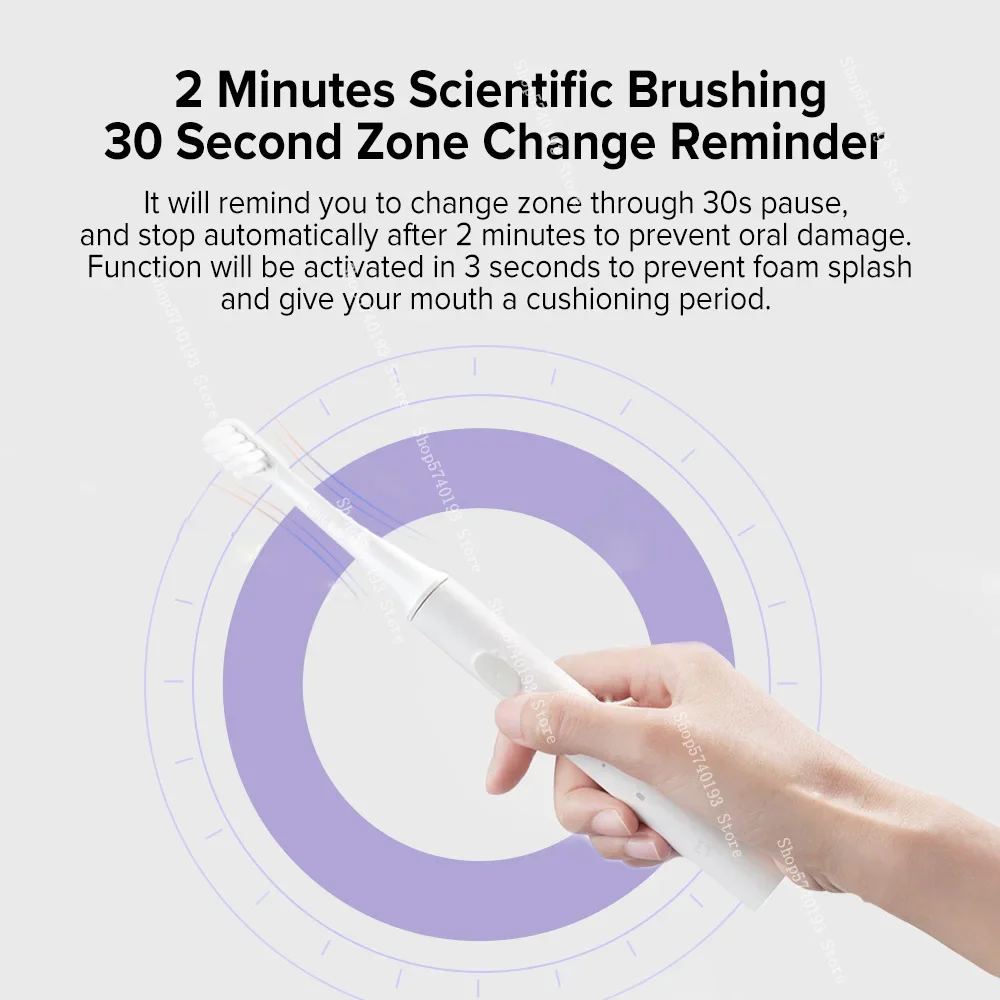 Xiaomi Mijia T100 Sonic Electric Toothbrush Adult Ultrasonic Automatic Toothbrush USB Rechargeable Waterproof Tooth Brush electric toothbrush