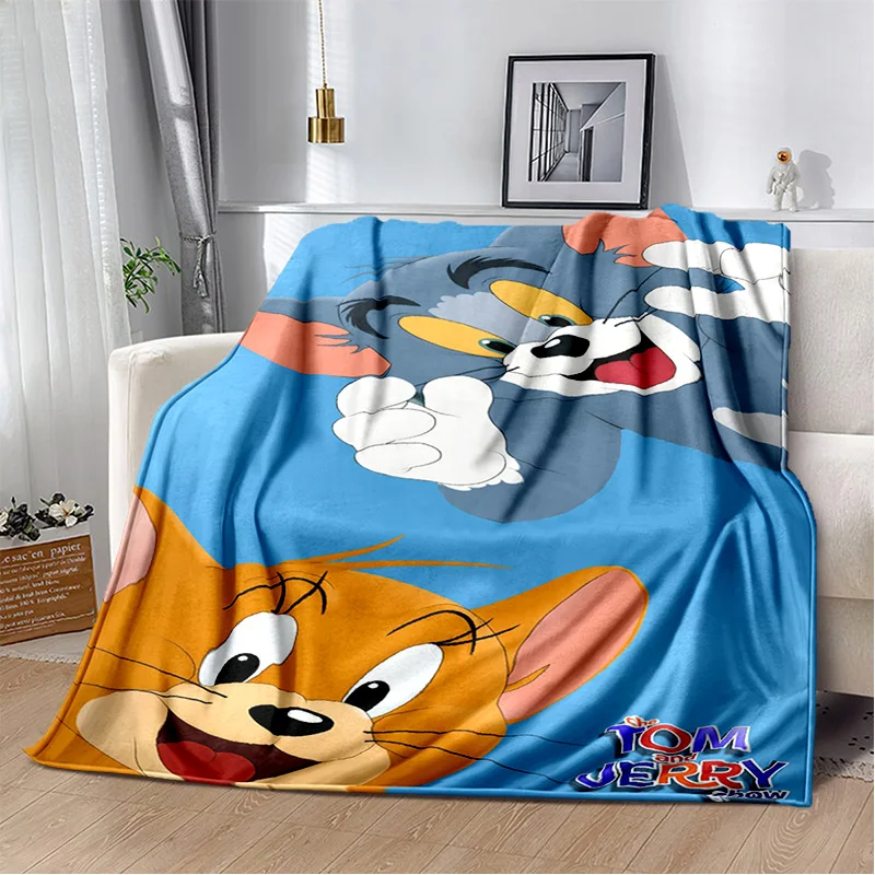

Одеяло с 3D рисунком мыши T-tom and J-Jerry, мягкое покрывало для дома, спальни, кровати, дивана, пикника, путешествий, офиса, детское одеяло