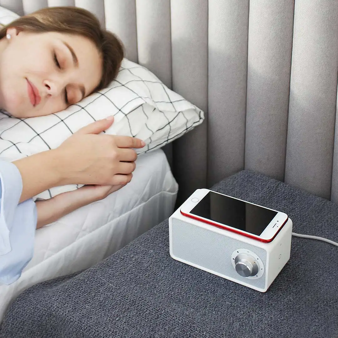 Xiaomi-carregador sem Fio Qualitell Original Alto-falante de Ruído Branco Blt5 Epp 10w Carga Rápida Ajuda a Dormir para a Vida Doméstica Inteligente - Image 4