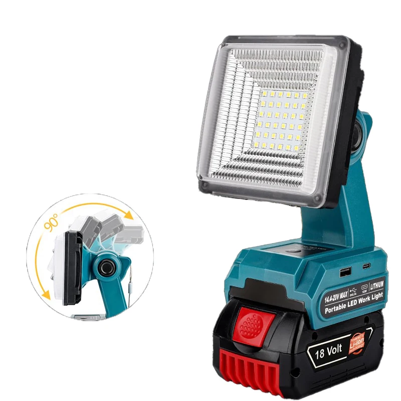Bosch 18Vリチウムイオンバッテリー対応、USBインターフェース付き