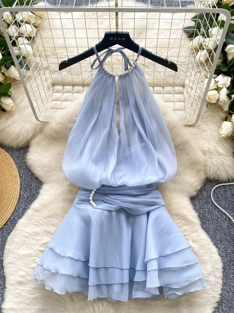 white christmas dresses Charlene Blouse Violet Chiffon Xs