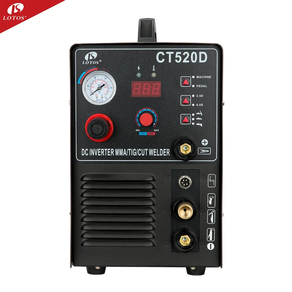 Lotos CT520D Tig Argon Arc Mma Inverter 3 In 1 Welder Plasma Cutter Gas Welding Machines And Equipment Price For Sale 2