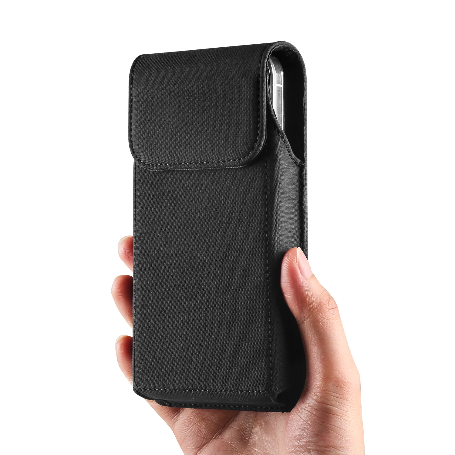 Durable Nylon Neoprene Belt Clip Phone Pouch Waist Bag Holster