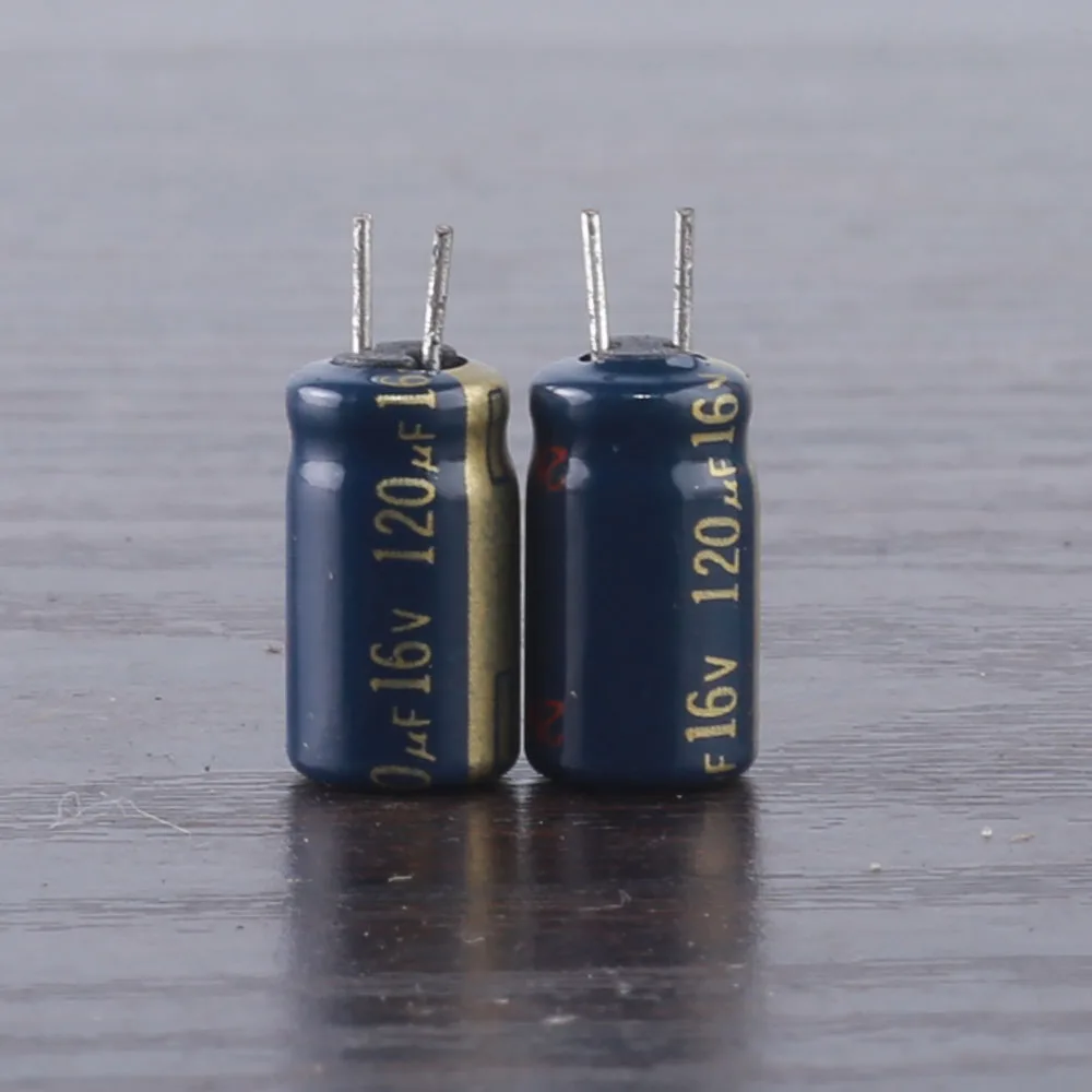 

10pcs Panasonic FC 120uF 16V 120mfd 6.3X11mm capacitor short-pin 105℃