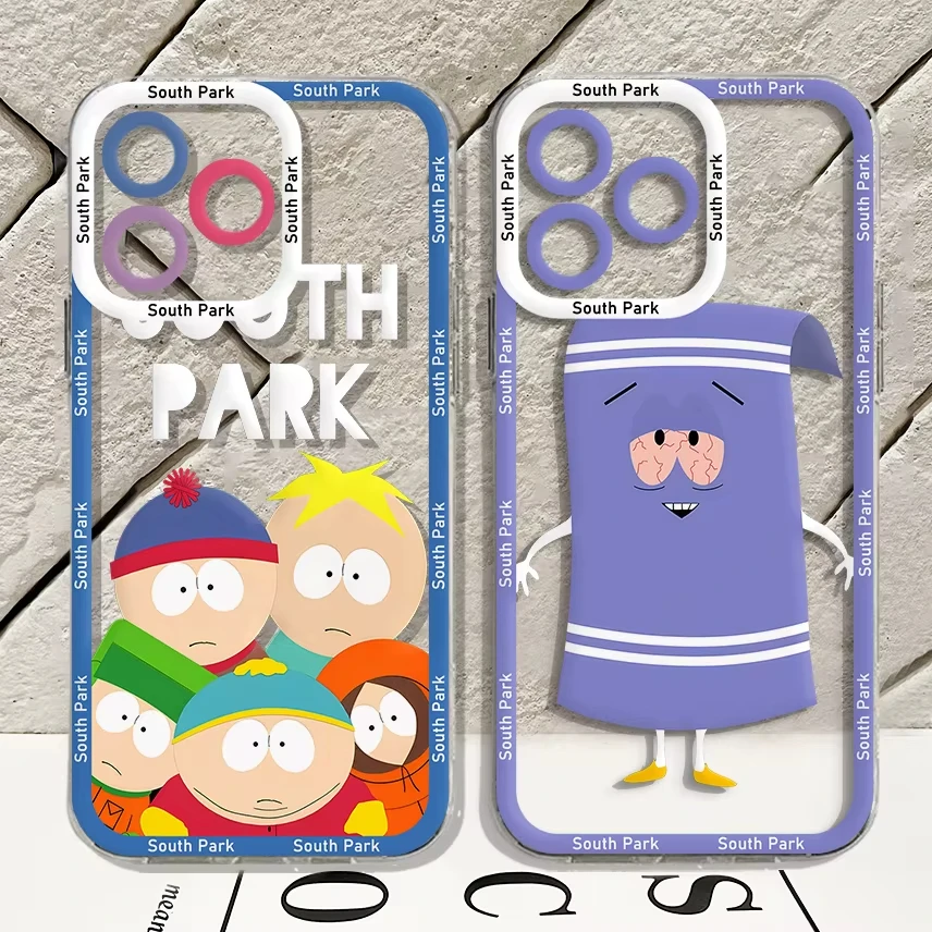 Transparent Protective Phone Cover - Sleek Clear Design